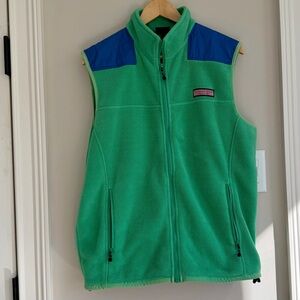 Vineyard Vines Green and Blue Vest